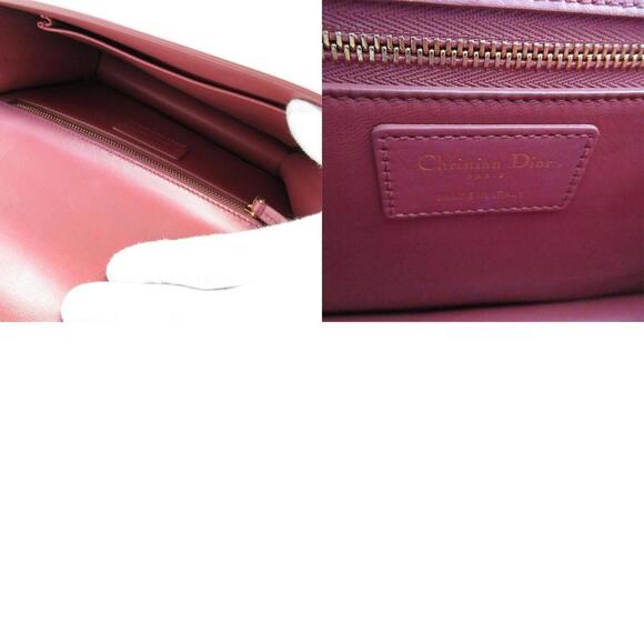 CHRISTIAN DIOR Pink Leather Shoulder Bag - Picture 5 of 5
